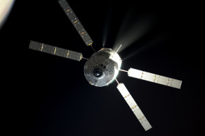 ATV-5 Approaching Station. Photo by: European Space Agency