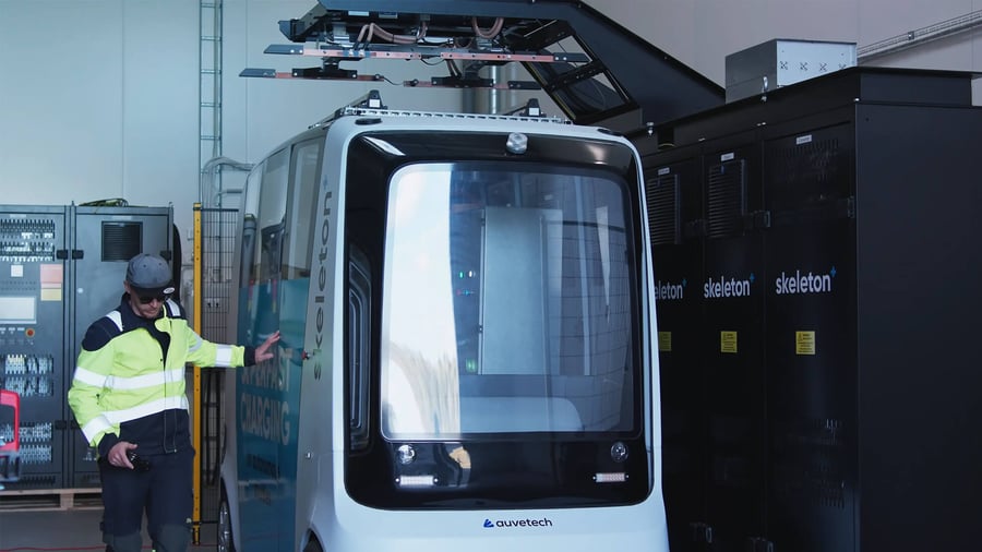 In 2023, Skeleton presented the results of an R&D project on a supercapacitor-based fast charging system for public transportation.