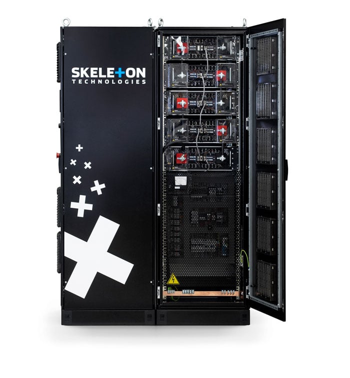 SkelGrid supercapacitor system