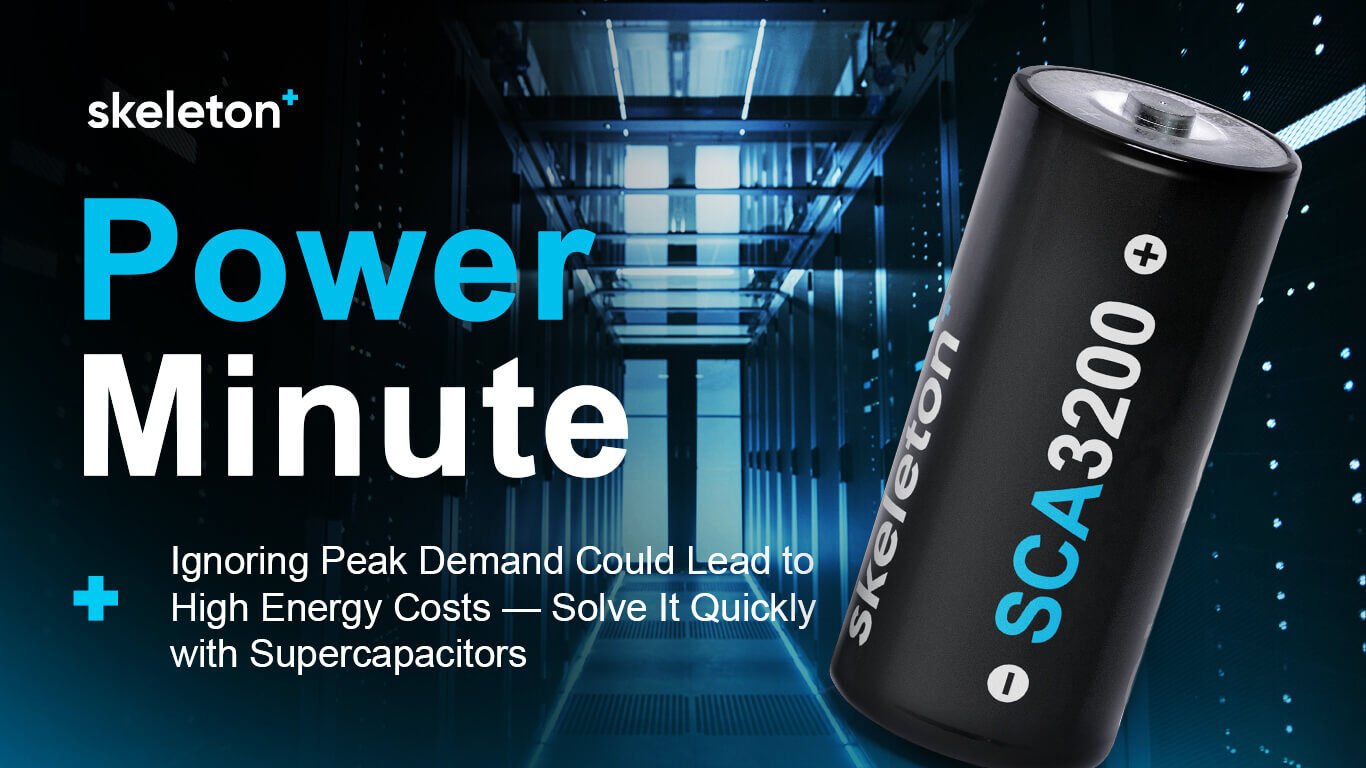 Supercapacitors Work In Data Centers