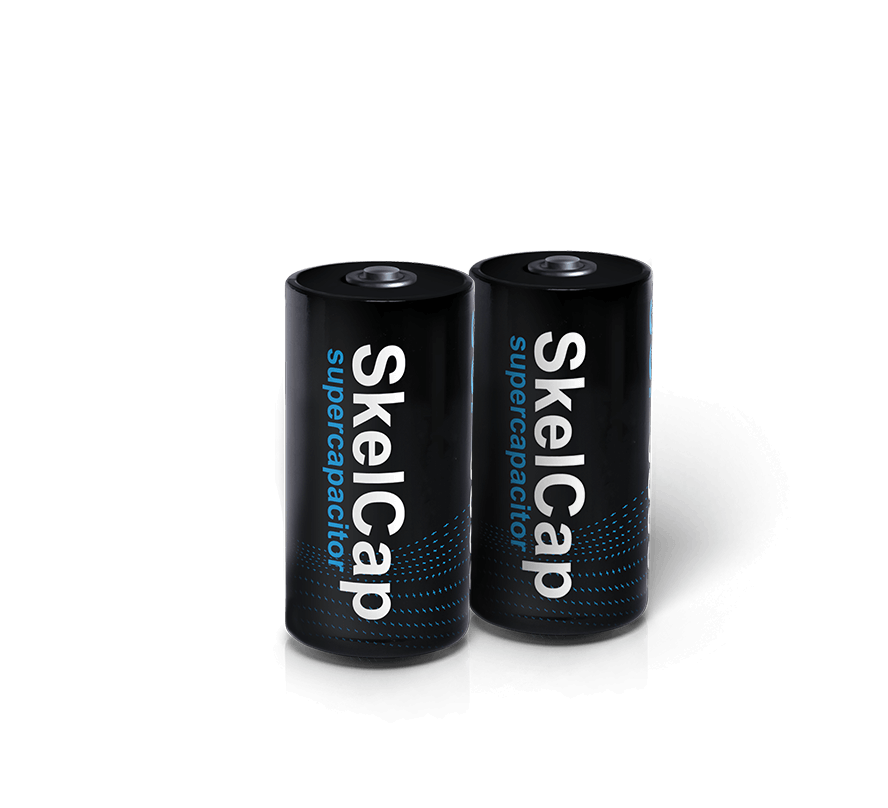 SkelCap supercapacitors weldable