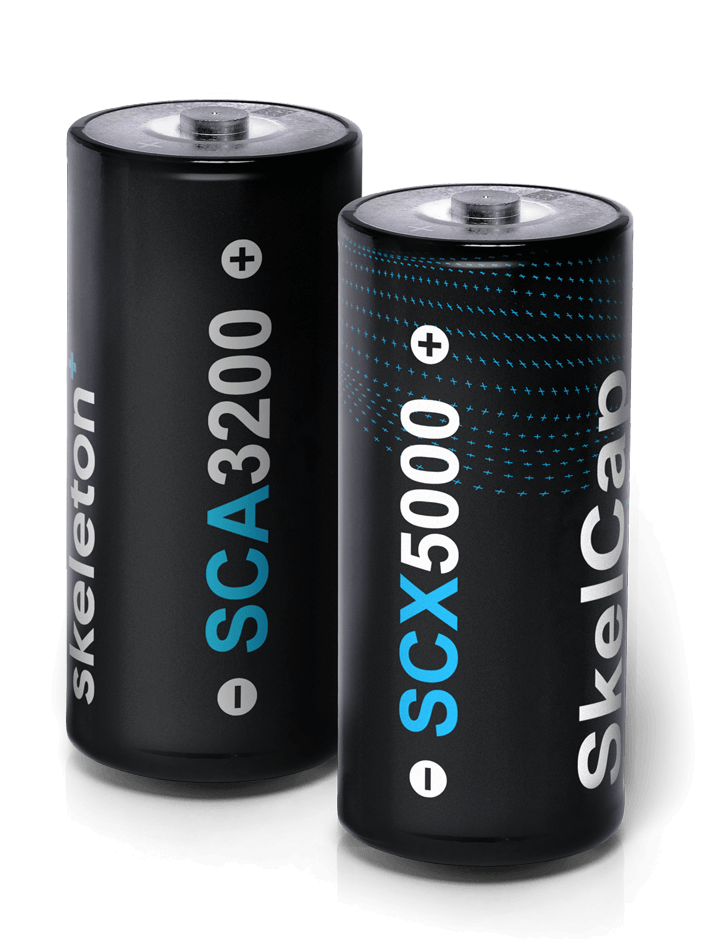 SkelCap ultracapacitors 
