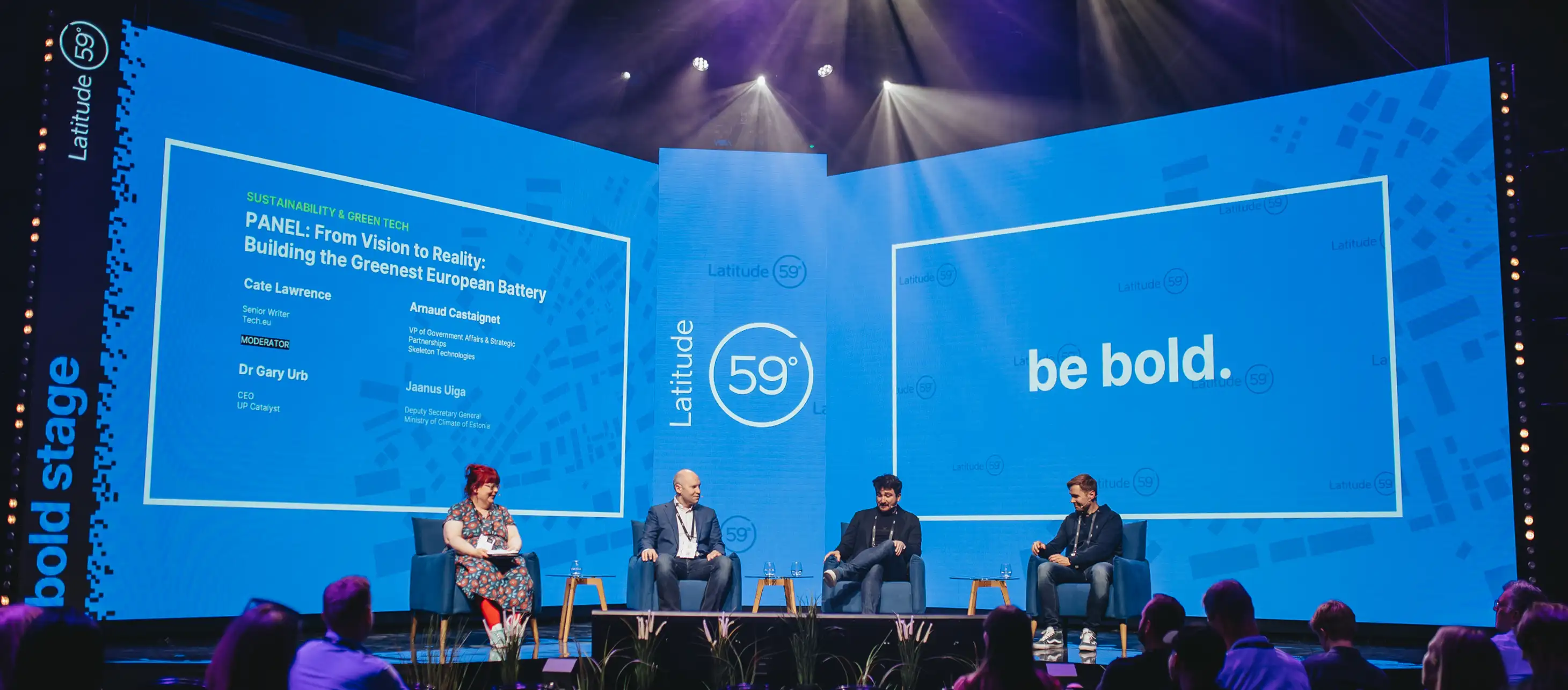 Skeleton Technologies VP Arnaud Castaignet at Latitude 59
