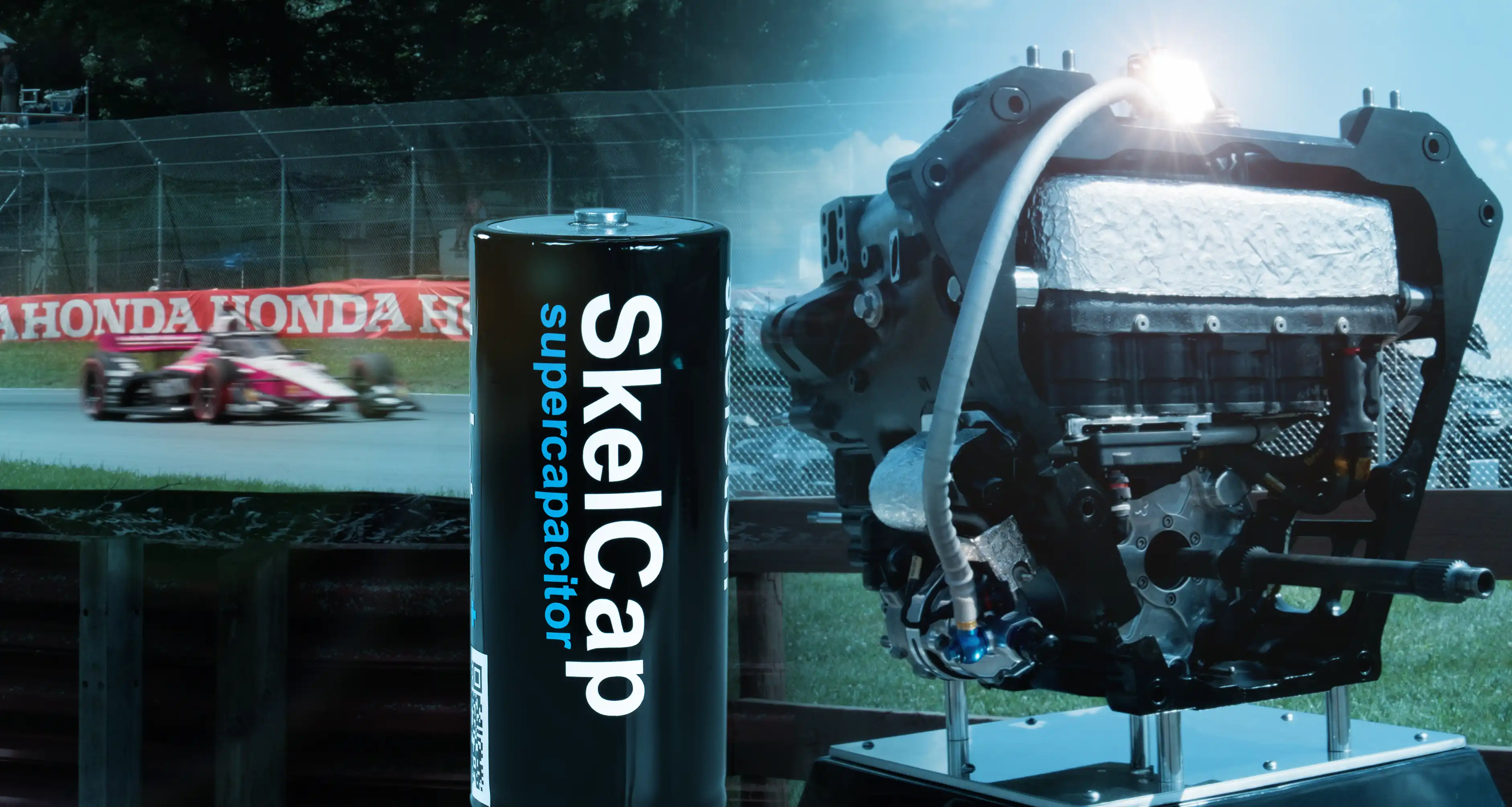 Skeleton Technologies' high-performance supercapacitors power INDYCAR series racecars equipped with new hybrid system to store and reuse kinetic energy.